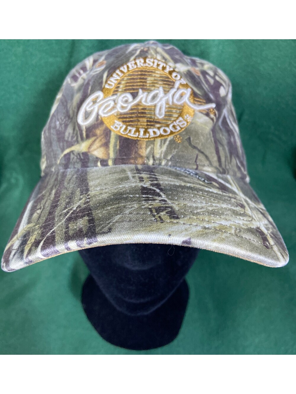 Georgia Bulldogs College Football UGA Camouflage Adjustable Cap Dad Hat The Game